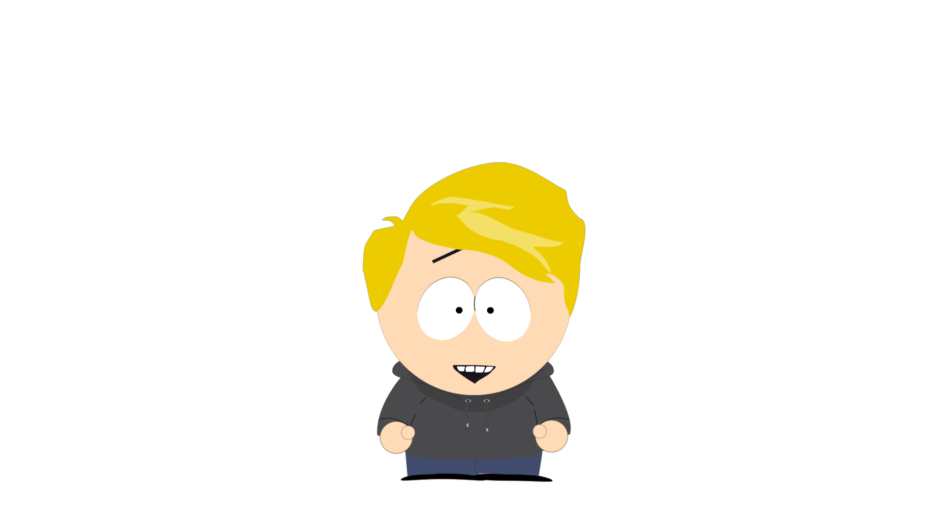 moj avatar wzorowany na postaci z serialu South Park